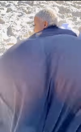 Slay Queen Spotted Shaking Nyash While In See-Through Dress At A Beach (Watch Video)