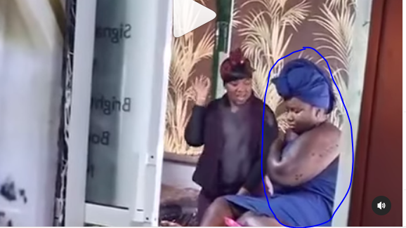 Drama As Wife Catches Husband With His Sidechick At A Spa (Watch Video)