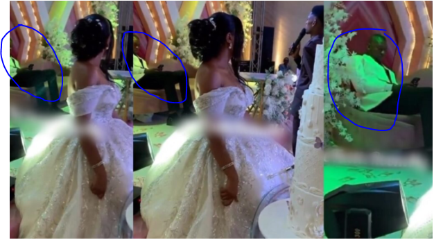 Watch Viral Video As The Groom At The Wedding Ignores The MC And Keeps Chatting With His Girlfriend On His Phone (Watch Video)