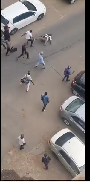 Angry Mob Beats City Cleaner  In Limbe Market (Watch Video)