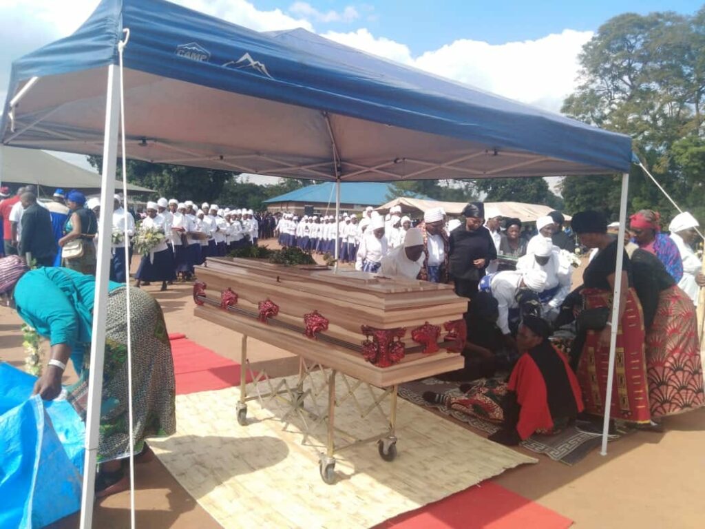 Burial ceremony of Senior Chief Kapichi underway in Thyolo