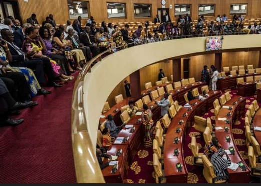 Ghana opposition MPs boycott parliament