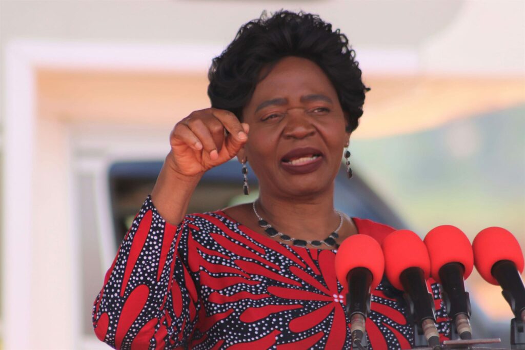 First Lady speaks against theft of government property
