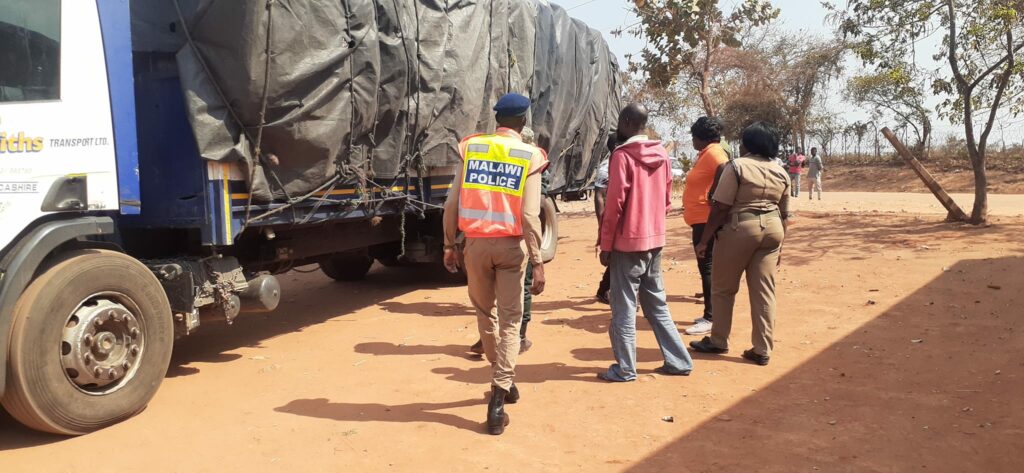 CHILEKA POLICE CONFISCATE 276 BAGS OF CHARCOA