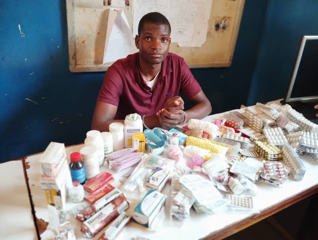 MAN ARRESTED FOR ILLEGAL POSSESSION OF MEDICAL DRUGS
