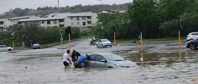 Four people killed in South Africa by storms