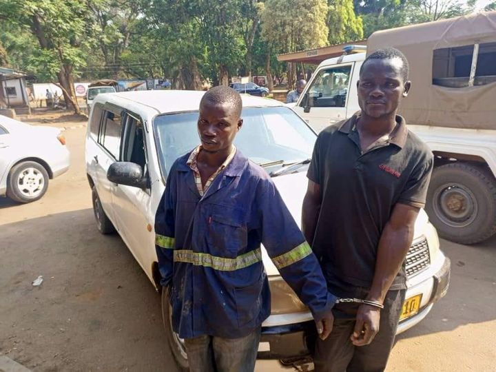 Stolen vehicle recovered in Lilongwe, two suspects arrested