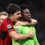Andre Onana saves stoppage-time penalty as Harry Maguire goal secures first Champions League win