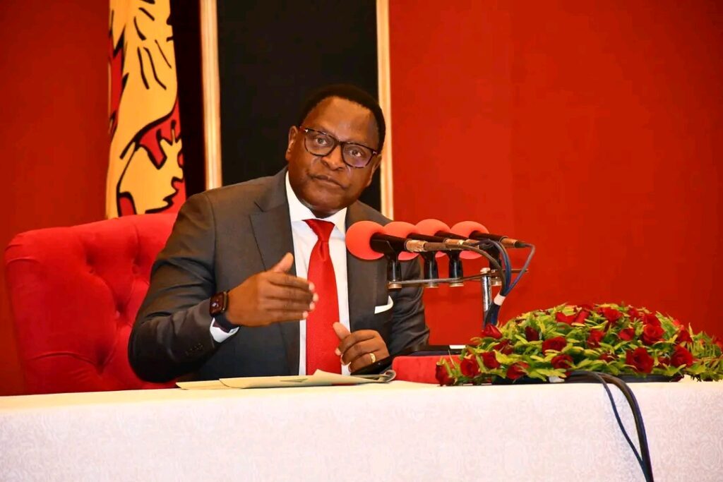 “All cabinet members abroad on public funded trips should return home,” Chakwera