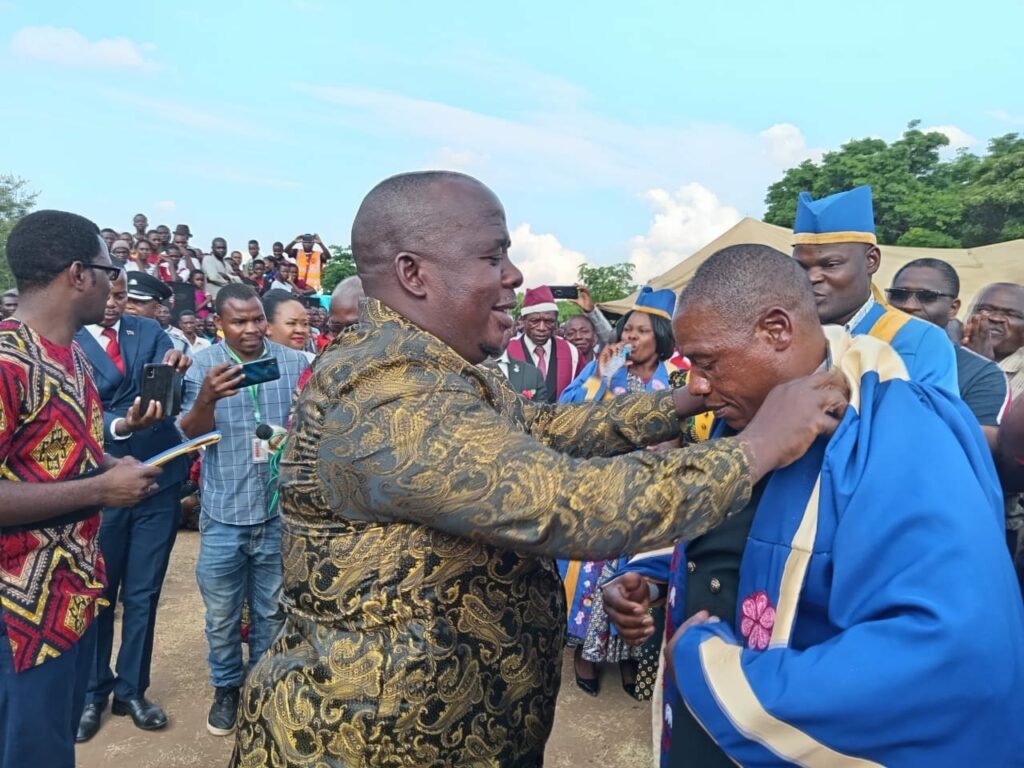 TA CHAKHADZA INSTALLED AS SENIOR CHIEF