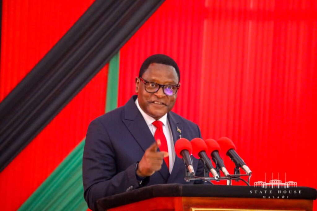 Chakwera calls upon Stake holders to invest in youth development