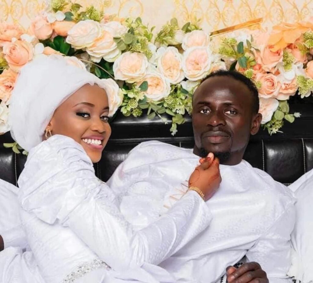Here are wedding photos of Sadio Mane