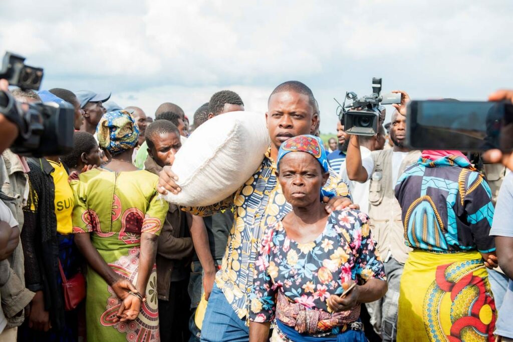 Bushiri invades Lilongwe with free maize distribution