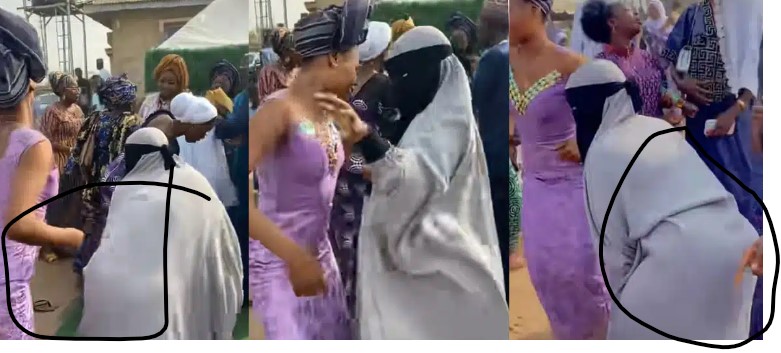 Social Media Erupts As Muslim Lady Is Caught On Camera Twerking During An Event (Watch Video)