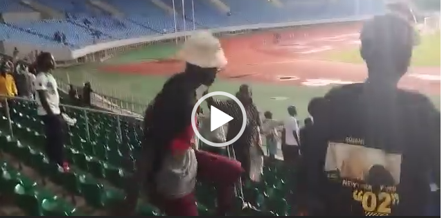 3 Nabbed For Jumping On Stadium Seats (Watch Video)