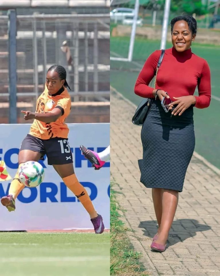Jere Breaks The Stereotype In Her Stunning Outfit – Zambia‘s Women Football Striker