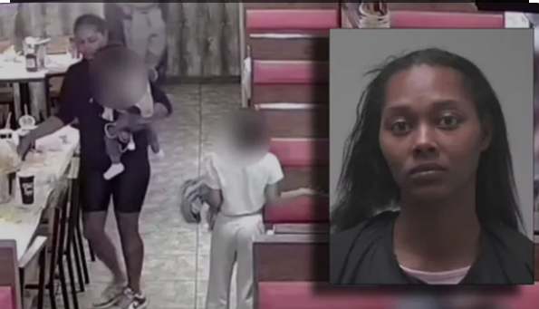 Georgia Mother Arrested For Pushing Her 7 Year-Old Daughter To Steal Purse In Restaurant- As They Skip Out On $500 Bill