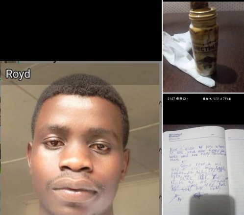 Zambian Second Year Student Commits Su!cide, Leaves Note