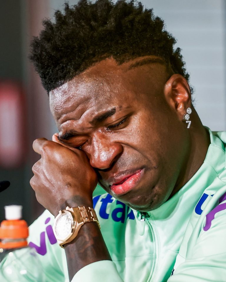 Vinícius Júnior Broke Down In Tears While Being Asked About Racism In Football