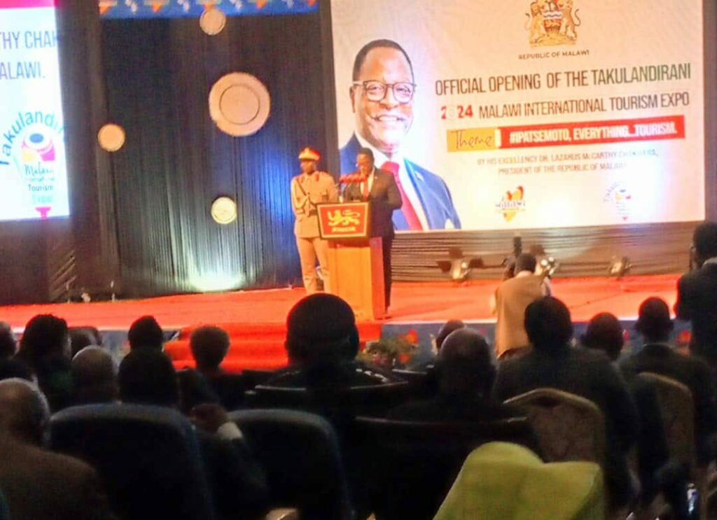 President Lazarus Chakwera opens MITE