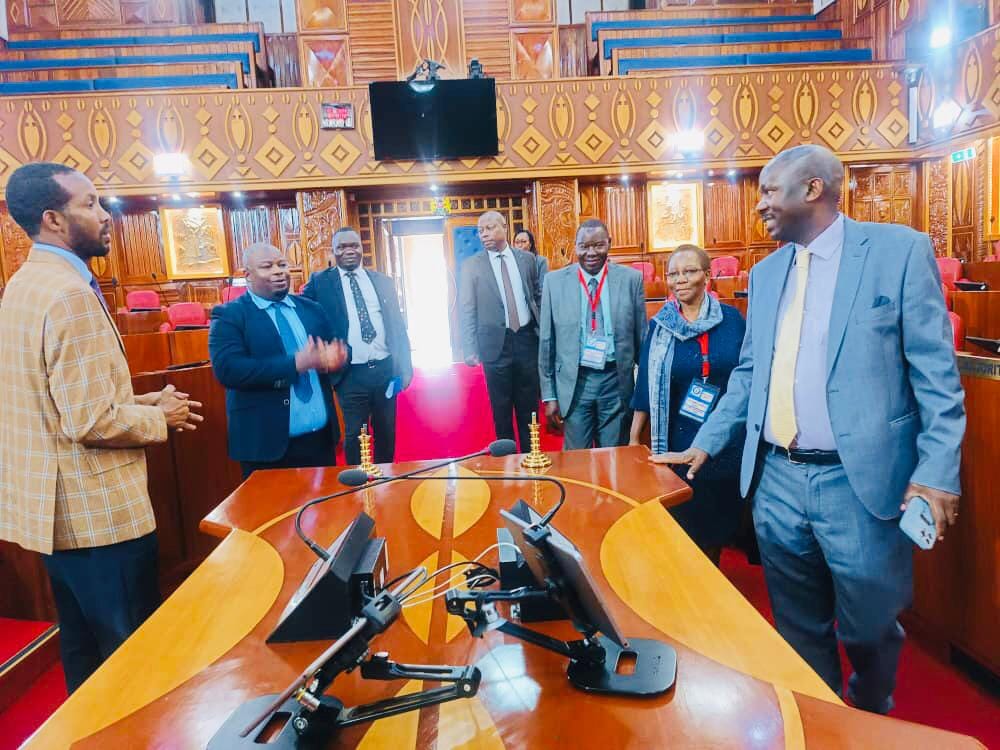 Leader of opposition Kondwani Nankhumwa in Kenya