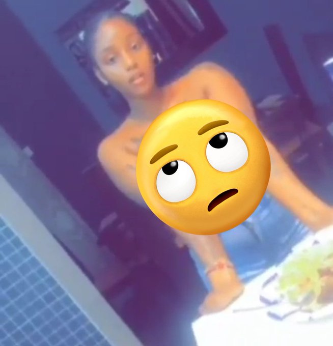 South African Based Kenyan Socialite, Shakilla Shares Her Topless videos Online Causing Buzz