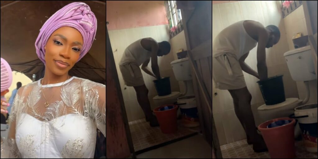 Lady publicly appreciates boyfriend who washes her underwear, shares videos (Watch)