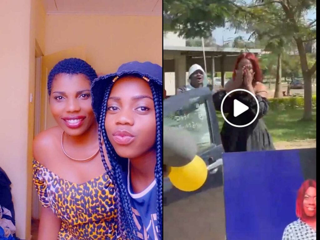 Malawian Mother surprises Her Daughter a New Car on Her Birthday
