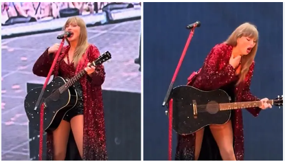 Insect Hits Taylor Swift’s Windpipe While Preforming