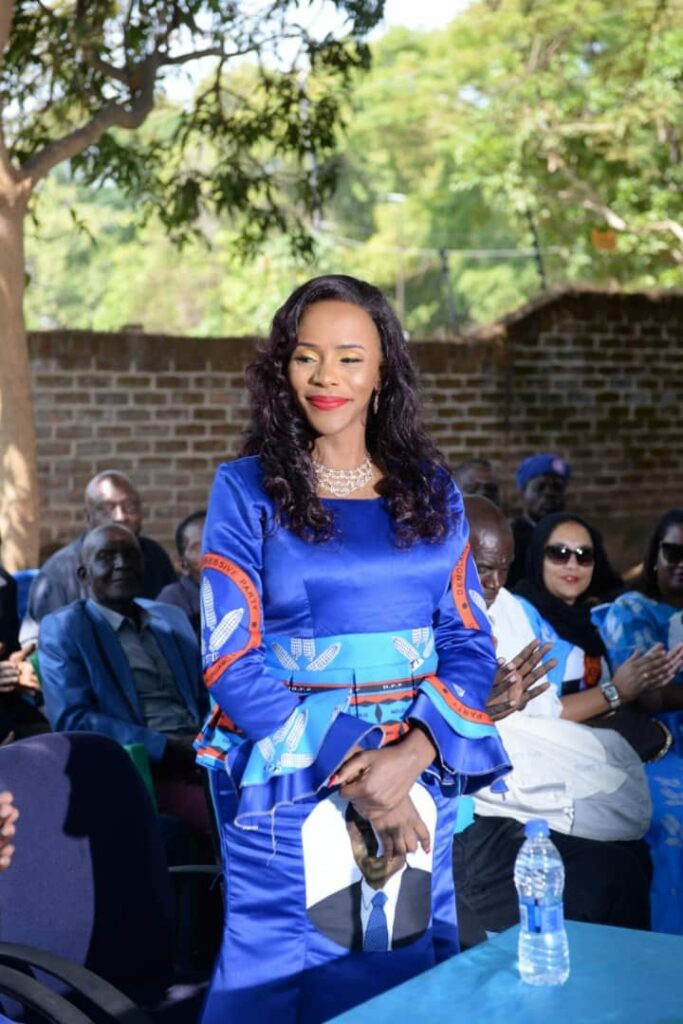 Newly appointed DPP Southern Region Director of women Maria Mainja officially welcomed