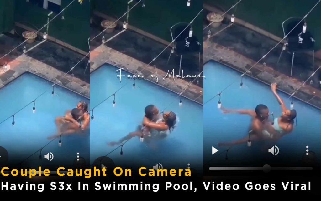 Couple Caught On Camera Having S3x In Swimming Pool, Video Goes Viral (Watch)