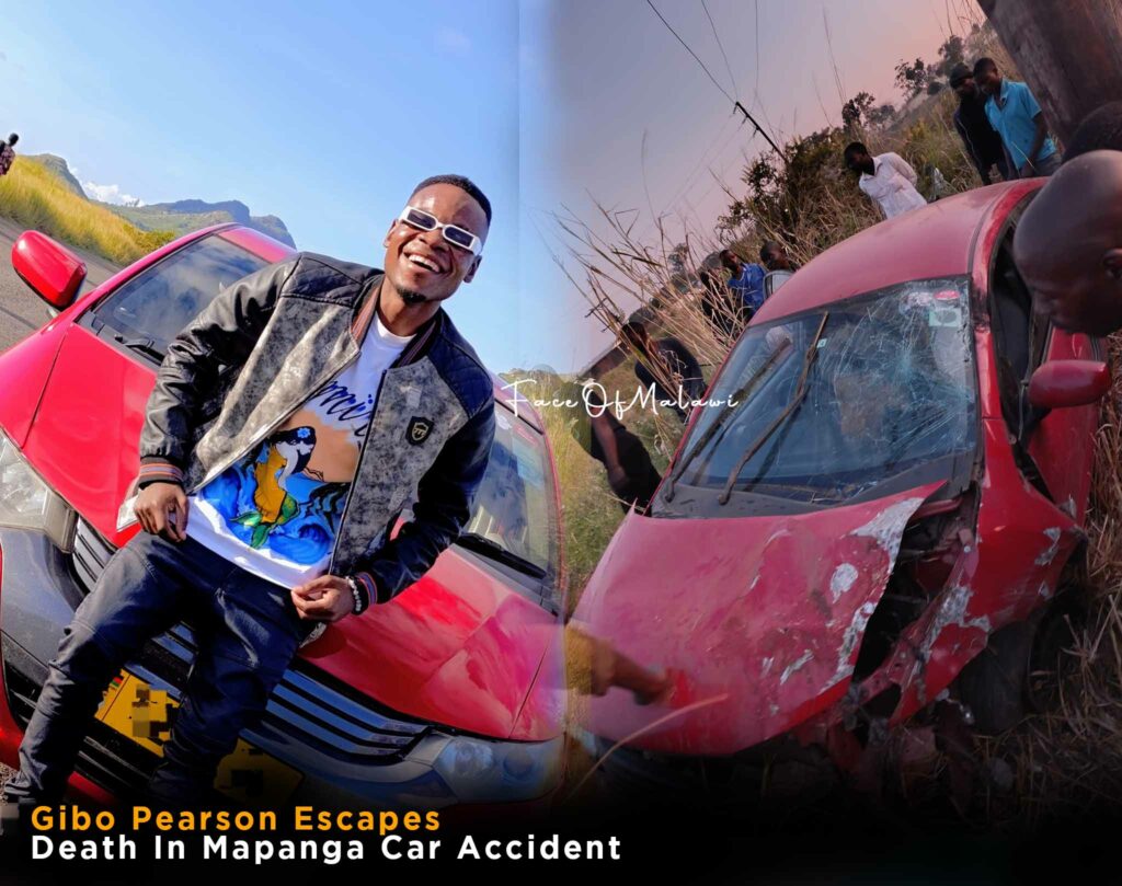 Gibo Pearson Escapes Death In Mapanga Car Accident