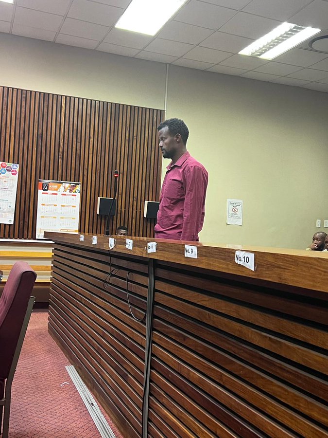 Ethiopian National Appears in Court Today for Defiling 7 Year-old Girl In South Africa