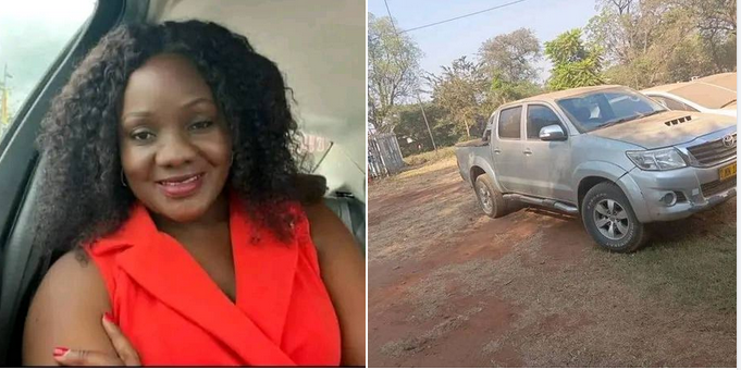 Woman arrested for using hired vehicle as collateral