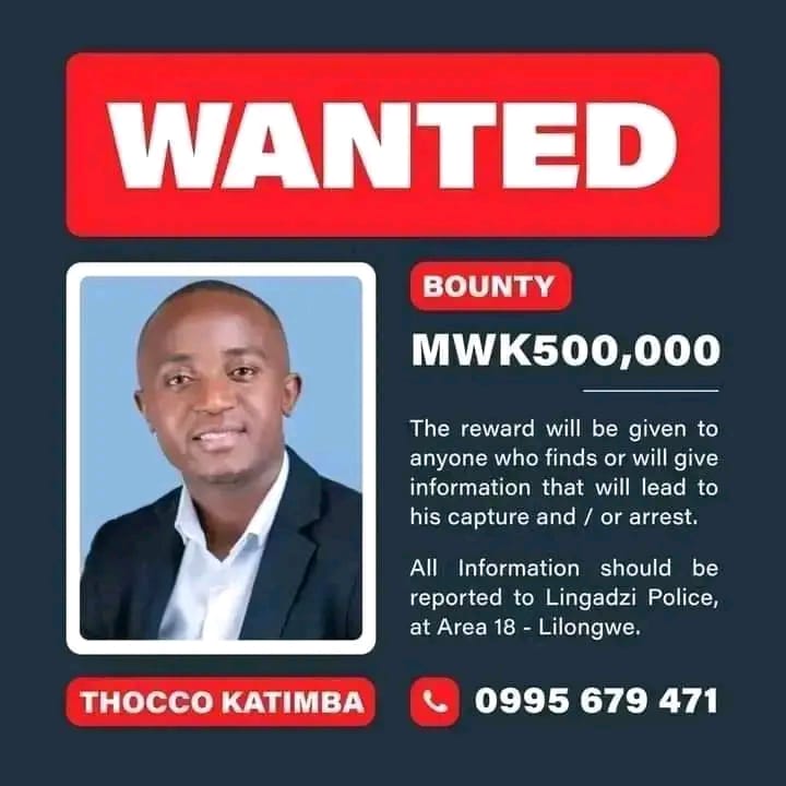 Lingadzi Police Search for Gospel Musician Thocco ‘Anaphi’ Katimba