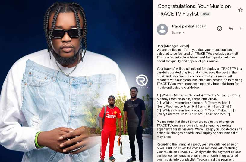 Trace Tv Scammers Target Malawi Artists