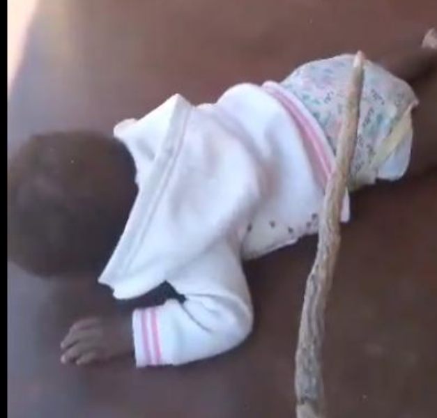 Zimbabwean woman arrested for assaulting 10-month-old baby in disturbing viral video (Watch Video)