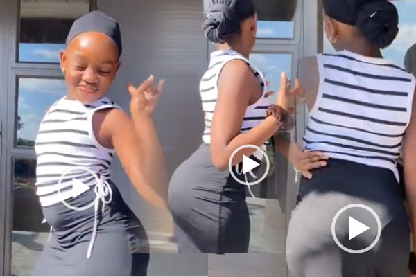 Young Black Girl Confuses Netizens Due to Her Curvy Body (Watch Video)