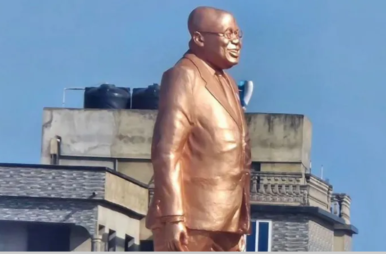 Ghana President under fire over his statue