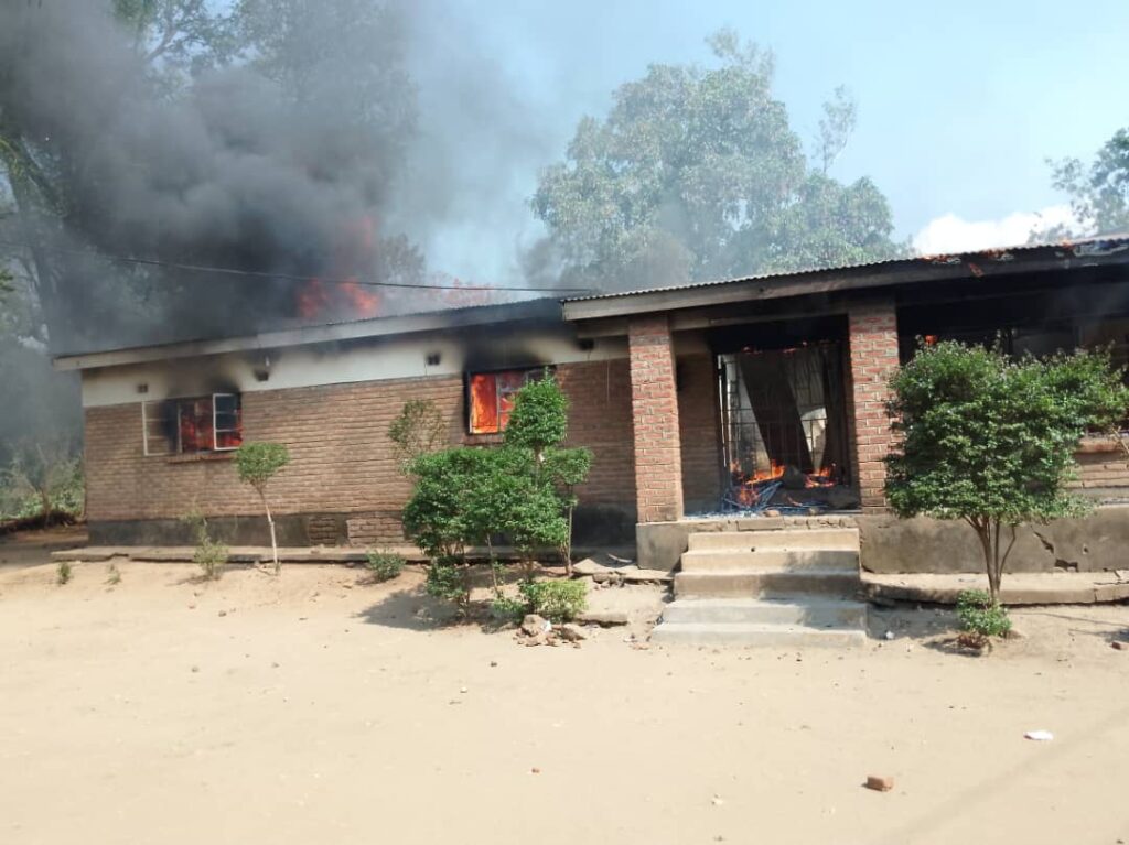 Fire Guts Down Rejoice Elementary School Machinga