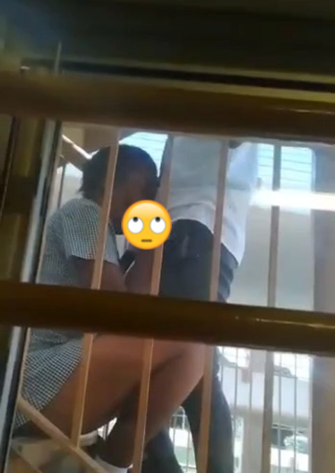 2 South African High School Caught On Camera Having Good Time, Video Goes Viral, (Watch)