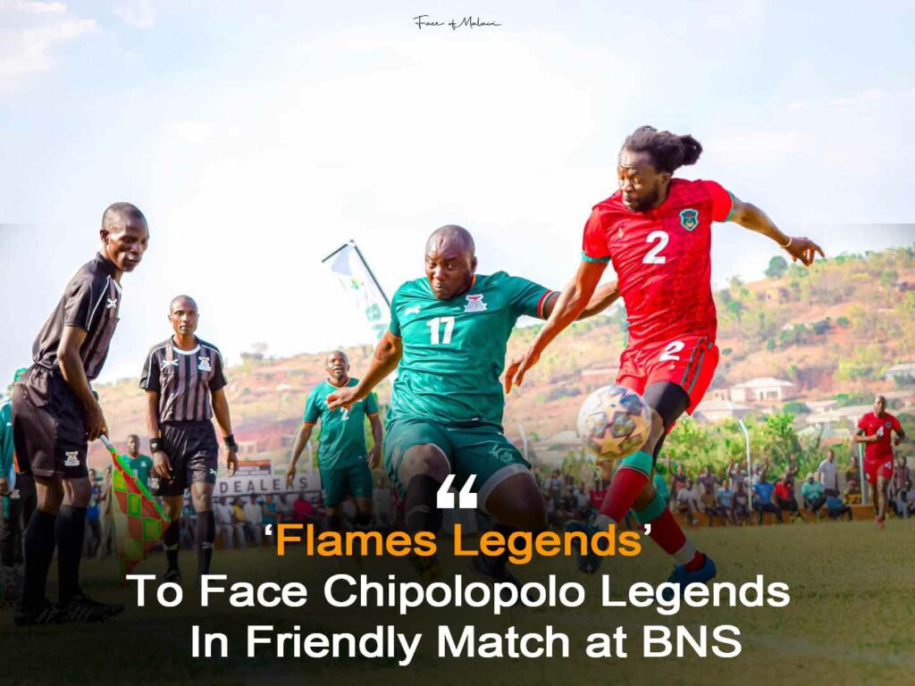 Flames Legends to Face Chipolopolo Legends in Friendly Match at BNS