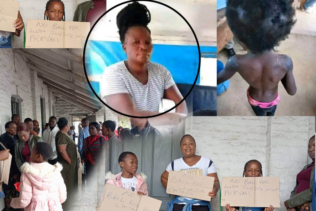 Large Crowd Demands No Bail for Abusive Mother ‘Linda Chitala’ at Blantyre Magistrate Court