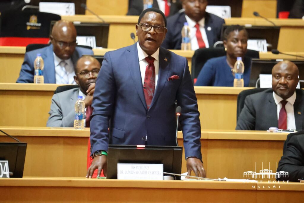 President Chakwera to Face Parliament Over SONA Today