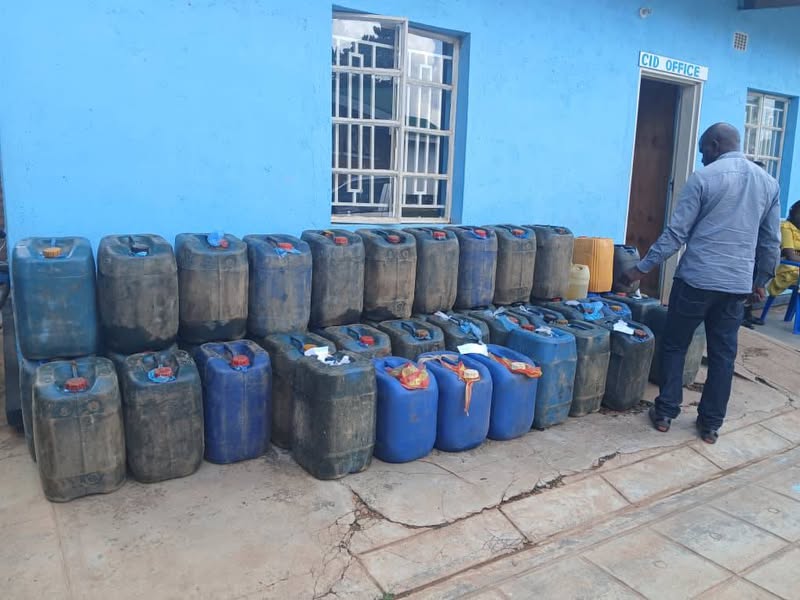 Police in Mchinji Arrest Five for Fuel Smuggling