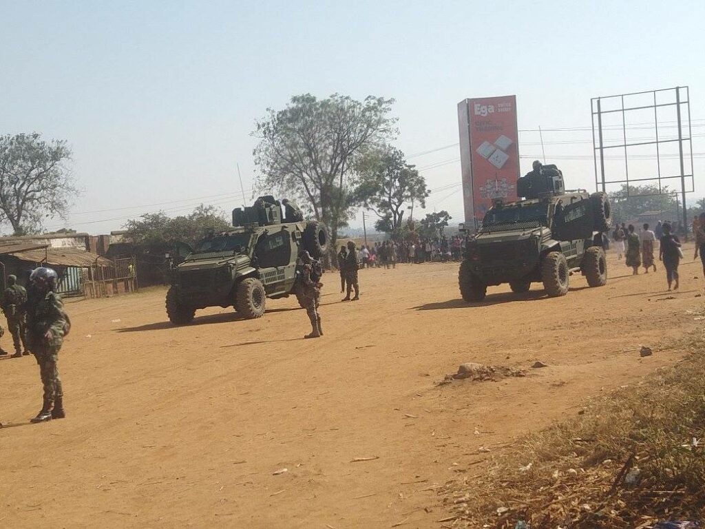 MDF Troops Deployed as Lilongwe Protest Begins