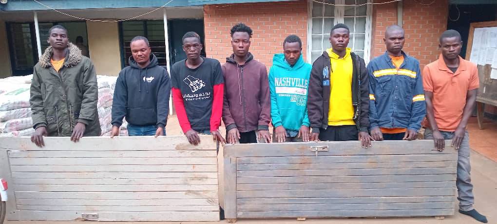 8 people arrested over Police Unit vandalism, theft in Lilongwe