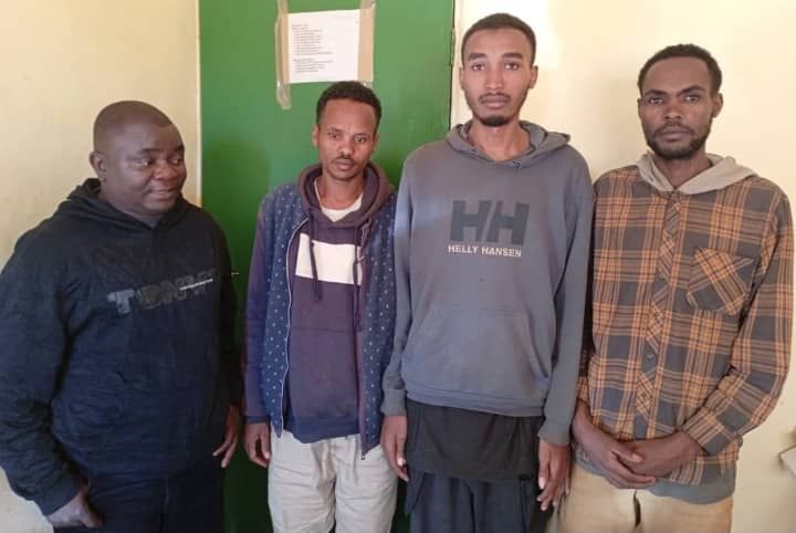 Jenda Police Arrest Three Ethiopians for Illegal Entry, Malawian for Aiding Them