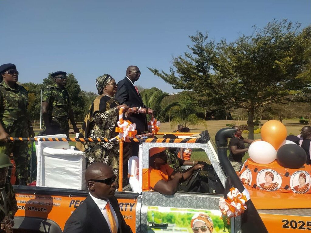 Joyce Banda & Khumbo Kachali Arrive For Presidential Bid At BICC In Lilongwe