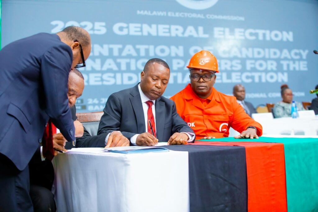 Kabambe Names Dr. Mathews Mtumbuka as Running Mate